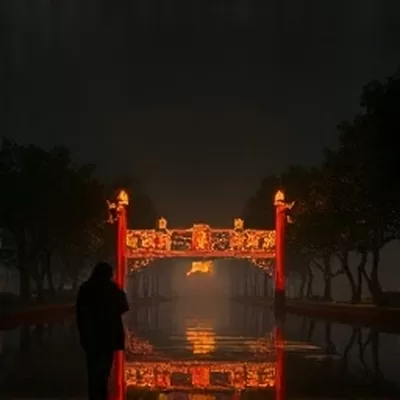 《守夜人笔记》海报，深夜值班室的台灯与笔记本